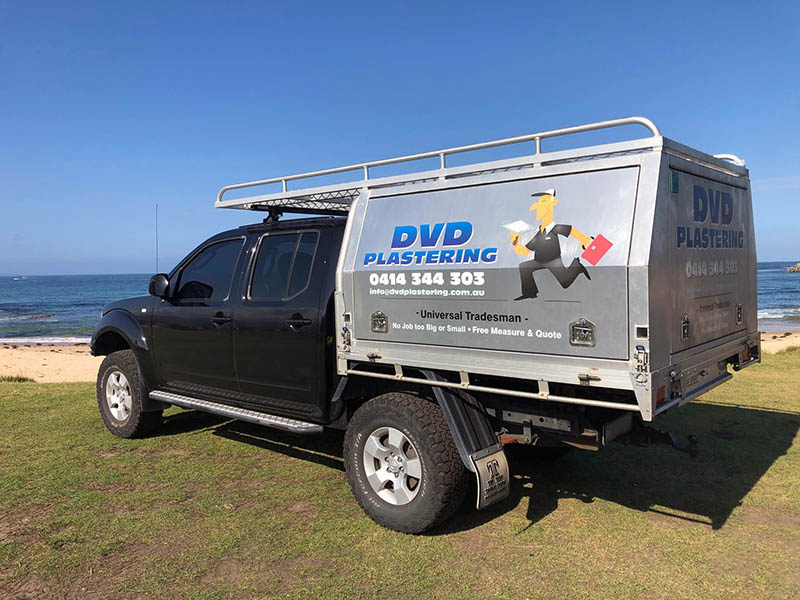 DVD Plastering Truck